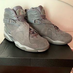 Cool Grey Jordan Retro 8’s